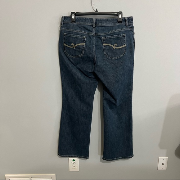 Chico's Dark Blue Boot Cut Jeans - Picture 13 of 13